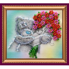 Magnets Bead embroidery kit Congrats