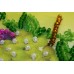 Magnets Bead embroidery kit Grapes, AMA-015 by Abris Art - buy online! ✿ Fast delivery ✿ Factory price ✿ Wholesale and retail ✿ Purchase Kits for embroidery magnets with beads on canvas