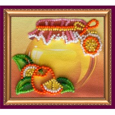 Magnets Bead embroidery kit Peach