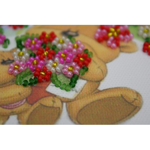 Magnets Bead embroidery kit Friends, AMA-031 by Abris Art - buy online! ✿ Fast delivery ✿ Factory price ✿ Wholesale and retail ✿ Purchase Kits for embroidery magnets with beads on canvas