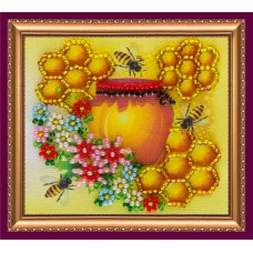 Magnets Bead embroidery kit Honey