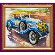 Magnets Bead embroidery kit Retro Car – 2