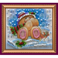 Magnets Bead embroidery kit Happy New Year – 8