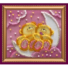 Magnets Bead embroidery kit Couple in love – 1