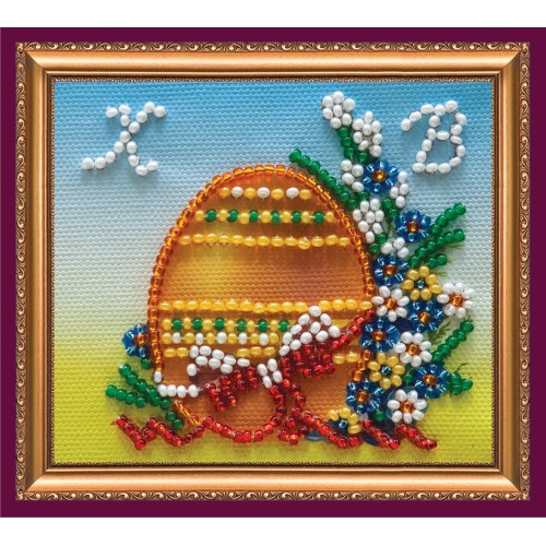 Magnets Bead embroidery kit Easter still-life – 2, AMA-072 by Abris Art - buy online! ✿ Fast delivery ✿ Factory price ✿ Wholesale and retail ✿ Purchase Kits for embroidery magnets with beads on canvas