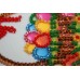 Magnets Bead embroidery kit Easter basket – 2, AMA-075 by Abris Art - buy online! ✿ Fast delivery ✿ Factory price ✿ Wholesale and retail ✿ Purchase Kits for embroidery magnets with beads on canvas