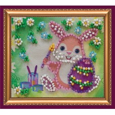 Magnets Bead embroidery kit Easter still-life – 5