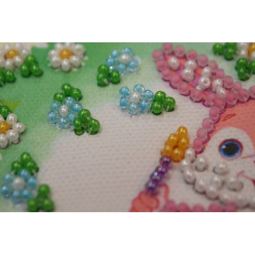 Magnets Bead embroidery kit Easter still-life – 5, AMA-078 by Abris Art - buy online! ✿ Fast delivery ✿ Factory price ✿ Wholesale and retail ✿ Purchase Kits for embroidery magnets with beads on canvas