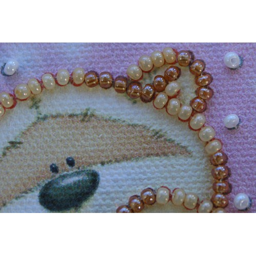 Magnets Bead embroidery kit Chocolate bar, AMA-081 by Abris Art - buy online! ✿ Fast delivery ✿ Factory price ✿ Wholesale and retail ✿ Purchase Kits for embroidery magnets with beads on canvas