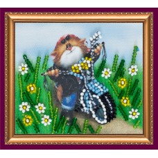 Magnets Bead embroidery kit Biker