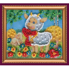 Magnets Bead embroidery kit Fawns
