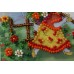 Magnets Bead embroidery kit Hay-harvest, AMA-098 by Abris Art - buy online! ✿ Fast delivery ✿ Factory price ✿ Wholesale and retail ✿ Purchase Kits for embroidery magnets with beads on canvas