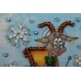 Magnets Bead embroidery kit Goat crocheter, AMA-100 by Abris Art - buy online! ✿ Fast delivery ✿ Factory price ✿ Wholesale and retail ✿ Purchase Kits for embroidery magnets with beads on canvas