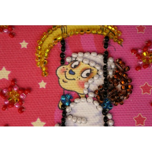 Magnets Bead embroidery kit Aries, AMA-101 by Abris Art - buy online! ✿ Fast delivery ✿ Factory price ✿ Wholesale and retail ✿ Purchase Kits for embroidery magnets with beads on canvas