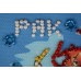Magnets Bead embroidery kit Cancer, AMA-104 by Abris Art - buy online! ✿ Fast delivery ✿ Factory price ✿ Wholesale and retail ✿ Purchase Kits for embroidery magnets with beads on canvas