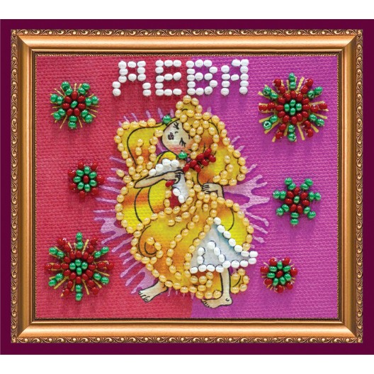 Magnets Bead embroidery kit Virgo, AMA-106 by Abris Art - buy online! ✿ Fast delivery ✿ Factory price ✿ Wholesale and retail ✿ Purchase Kits for embroidery magnets with beads on canvas