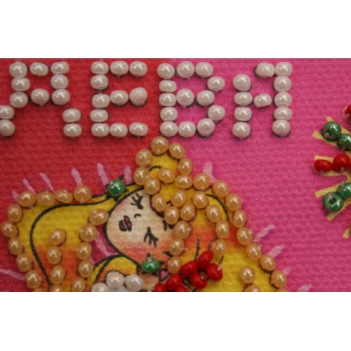 Magnets Bead embroidery kit Virgo, AMA-106 by Abris Art - buy online! ✿ Fast delivery ✿ Factory price ✿ Wholesale and retail ✿ Purchase Kits for embroidery magnets with beads on canvas