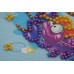 Magnets Bead embroidery kit Scorpio, AMA-108 by Abris Art - buy online! ✿ Fast delivery ✿ Factory price ✿ Wholesale and retail ✿ Purchase Kits for embroidery magnets with beads on canvas