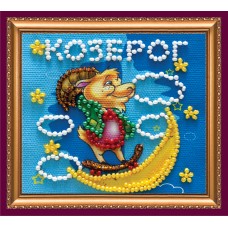 Magnets Bead embroidery kit Capricorn
