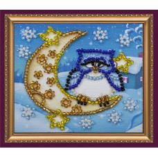 Magnets Bead embroidery kit Owl – 2