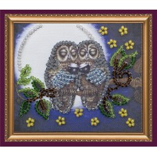 Magnets Bead embroidery kit Owl – 3