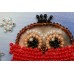 Magnets Bead embroidery kit Owl – 6, AMA-118 by Abris Art - buy online! ✿ Fast delivery ✿ Factory price ✿ Wholesale and retail ✿ Purchase Kits for embroidery magnets with beads on canvas
