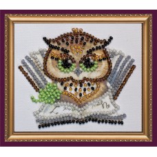 Magnets Bead embroidery kit Owl – 7