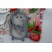 Magnets Bead embroidery kit Kittens in strawberry, AMA-144 by Abris Art - buy online! ✿ Fast delivery ✿ Factory price ✿ Wholesale and retail ✿ Purchase Kits for embroidery magnets with beads on canvas