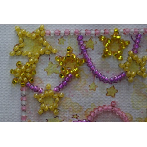 Magnets Bead embroidery kit Cat constellation, AMA-147 by Abris Art - buy online! ✿ Fast delivery ✿ Factory price ✿ Wholesale and retail ✿ Purchase Kits for embroidery magnets with beads on canvas