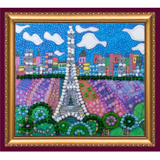 Magnets Bead embroidery kit Paris