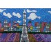 Magnets Bead embroidery kit Paris, AMA-154 by Abris Art - buy online! ✿ Fast delivery ✿ Factory price ✿ Wholesale and retail ✿ Purchase Kits for embroidery magnets with beads on canvas