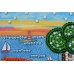 Magnets Bead embroidery kit Hello, sea, AMA-158 by Abris Art - buy online! ✿ Fast delivery ✿ Factory price ✿ Wholesale and retail ✿ Purchase Kits for embroidery magnets with beads on canvas