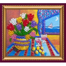 Magnets Bead embroidery kit The smell of the sea
