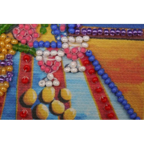 Magnets Bead embroidery kit The smell of the sea, AMA-159 by Abris Art - buy online! ✿ Fast delivery ✿ Factory price ✿ Wholesale and retail ✿ Purchase Kits for embroidery magnets with beads on canvas