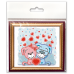 Magnets Bead embroidery kit Hearts, AMA-169 by Abris Art - buy online! ✿ Fast delivery ✿ Factory price ✿ Wholesale and retail ✿ Purchase Kits for embroidery magnets with beads on canvas