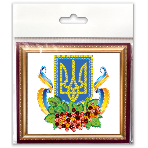 Magnets Bead embroidery kit Guelder region, AMA-171 by Abris Art - buy online! ✿ Fast delivery ✿ Factory price ✿ Wholesale and retail ✿ Purchase Kits for embroidery magnets with beads on canvas