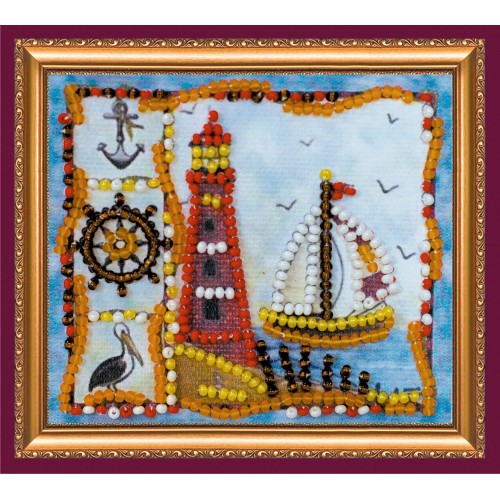 Magnets Bead embroidery kit Housewarming, AMA-175 by Abris Art - buy online! ✿ Fast delivery ✿ Factory price ✿ Wholesale and retail ✿ Purchase Kits for embroidery magnets with beads on canvas