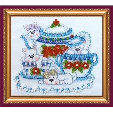 Magnets Bead embroidery kit Funny puppy