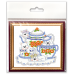 Magnets Bead embroidery kit Funny puppy, AMA-180 by Abris Art - buy online! ✿ Fast delivery ✿ Factory price ✿ Wholesale and retail ✿ Purchase Kits for embroidery magnets with beads on canvas