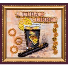 Magnets Bead embroidery kit Cuba Libre