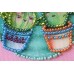 Magnets Bead embroidery kit Little cacti, AMA-188 by Abris Art - buy online! ✿ Fast delivery ✿ Factory price ✿ Wholesale and retail ✿ Purchase Kits for embroidery magnets with beads on canvas