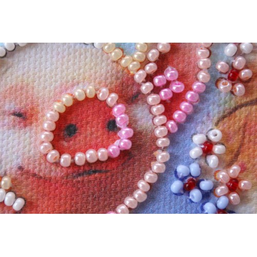 Magnets Bead embroidery kit Mites, AMA-190 by Abris Art - buy online! ✿ Fast delivery ✿ Factory price ✿ Wholesale and retail ✿ Purchase Kits for embroidery magnets with beads on canvas