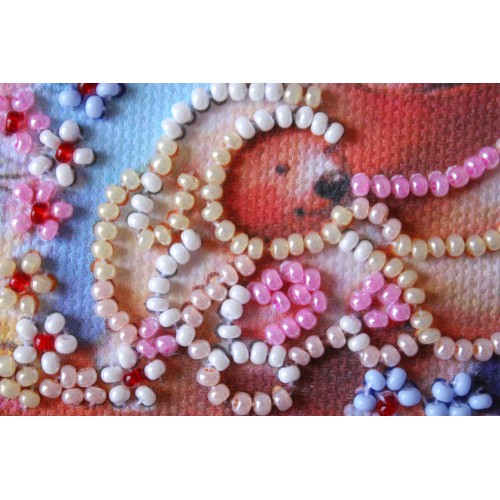 Magnets Bead embroidery kit Mites, AMA-190 by Abris Art - buy online! ✿ Fast delivery ✿ Factory price ✿ Wholesale and retail ✿ Purchase Kits for embroidery magnets with beads on canvas