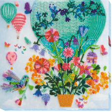 Mid-sized bead embroidery kit Everything for you (Romanticism)
