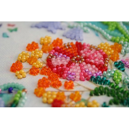 Mid-sized bead embroidery kit Everything for you (Romanticism), AMB-005 by Abris Art - buy online! ✿ Fast delivery ✿ Factory price ✿ Wholesale and retail ✿ Purchase Sets MIDI for beadwork