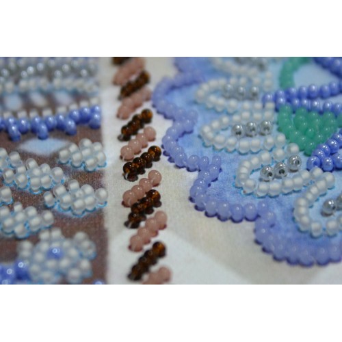 Mid-sized bead embroidery kit At the bottom of the sea (Deco Scenes), AMB-008 by Abris Art - buy online! ✿ Fast delivery ✿ Factory price ✿ Wholesale and retail ✿ Purchase Sets MIDI for beadwork