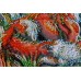 Mid-sized bead embroidery kit Small foxes (Animals), AMB-016 by Abris Art - buy online! ✿ Fast delivery ✿ Factory price ✿ Wholesale and retail ✿ Purchase Sets MIDI for beadwork