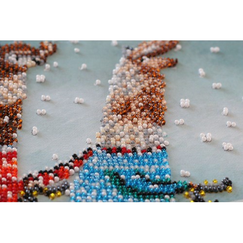 Mid-sized bead embroidery kit Tandem (Animals), AMB-036 by Abris Art - buy online! ✿ Fast delivery ✿ Factory price ✿ Wholesale and retail ✿ Purchase Sets MIDI for beadwork