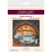 Mid-sized bead embroidery kit Сoffee and chocolate (Still life), AMB-039 by Abris Art - buy online! ✿ Fast delivery ✿ Factory price ✿ Wholesale and retail ✿ Purchase Sets MIDI for beadwork