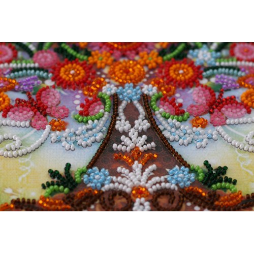 Mid-sized bead embroidery kit Fabulous tree (Deco Scenes), AMB-042 by Abris Art - buy online! ✿ Fast delivery ✿ Factory price ✿ Wholesale and retail ✿ Purchase Sets MIDI for beadwork